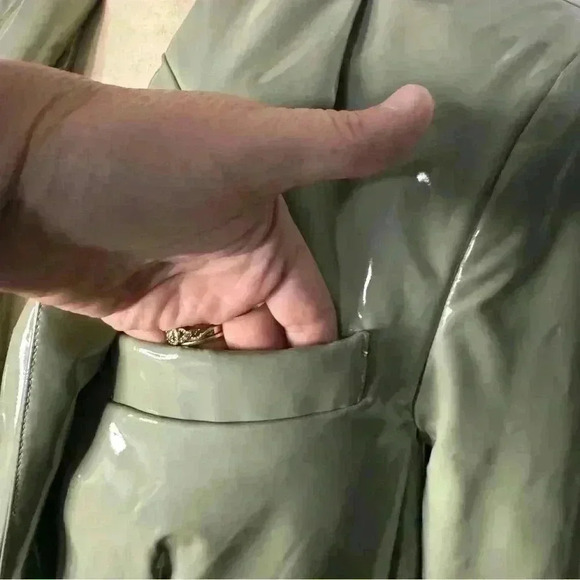 Camila Coelho XS Mint Green Revolve Cyrus Blazer Jacket Brand New NWT - Picture 4 of 15